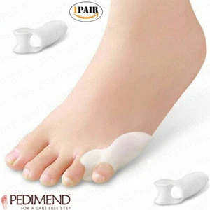 PEDIMEND Silikon Gel Bunion Relief rosa Zehenabscheider (1 PAAR) - Fußpflege - UK - Bild 1 von 8