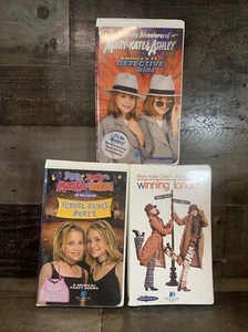 Mary-Kate & Ashley Olson VHS  Lot of 3 Winning London School Dance Detective - Picture 1 of 7