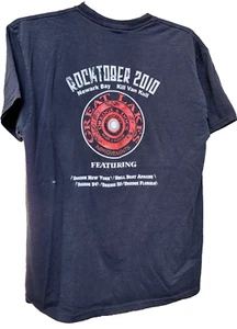Rocktober Tour Band T-Shirt 2010 Newark Bay Kill Van Tull schwarz 2 Seiten Gr. XL - Bild 1 von 5