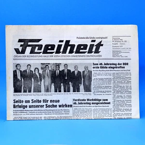 DDR Freiheit 05. Oktober 1989 | 05.10.1989 SED Eisleben Geburtstag Hochzeit A - Bild 1 von 1