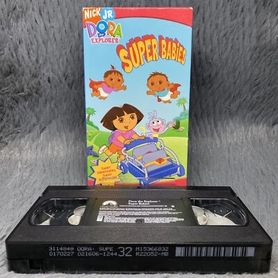 Dora The Explorer Super Babies VHS 2005 Nick Jr. Video Tape Nickelodeon Movie - Image 1 of 4