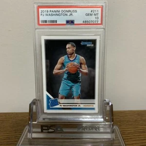 PJ Washington Jr. 2019 Donruss Basketball #211 Gem Mint Rookie Card PSA 10 - Picture 1 of 6