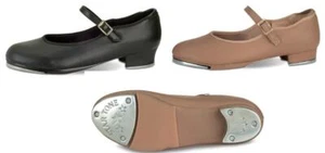 Dance Tap Shoes Danz N Motion All Sizes Mary Jane Buckle Strap - Picture 1 of 8