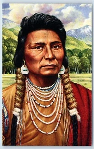 Chief Joseph a Nez Percé Chief - 1993 USPS 19¢ gestempelte Postkarte - Bild 1 von 2