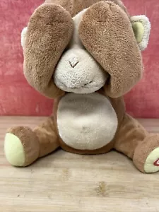 Peek A Boo Plush Monkey Animated Giggles Laughs Squeals Baby Voice WORKS Video - Picture 1 of 14