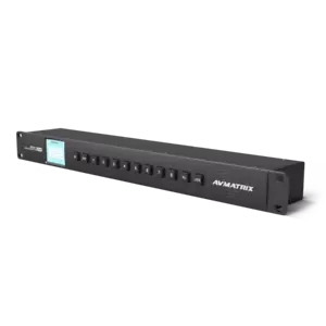 AVMATRIX MSS0811 1RU 8×8 3G-SDI Kompakt Sdi Routing Schalter 20.3x20.3cm&out - Picture 1 of 5
