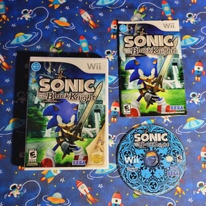 Sonic and the Black Knight Nintendo Wii - Complete CIB - Picture 1 of 4