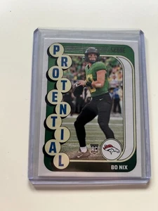 2024 Score - Protective Bo Nix #11 (RC) - Picture 1 of 2
