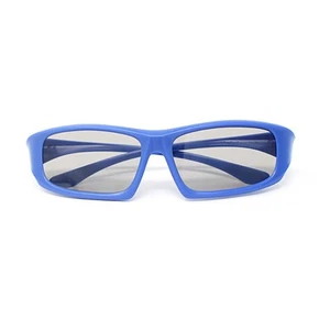 1 Blue Adults Passive Circular Polorised 3D Glasses TVs Cinema For LG Sky RealD - Picture 1 of 10