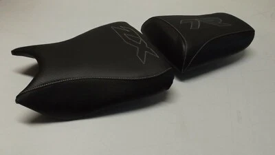 KAWASAKI ZX7R ZX750 ZX7  FRONT & REAR CUSTOM SEAT COVERS MADE OF VINYL 1991/1992 - Image 1 of 4