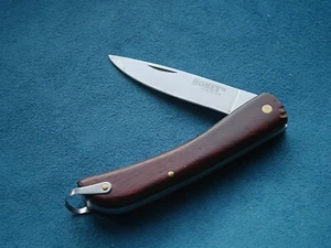 Taschenmesser mit Schalen aus Holz altes Messer mit Bügel - Bild 1 von 6