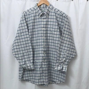 Herren L.L. Bean traditionelle Passform Flanell Button-Down Hemd Größe 18-33 gebraucht, in einwandfreiem Zustand - Bild 1 von 6