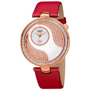 Burgi Artist Collection Crystal Studded Watch - Picture 1 of 5