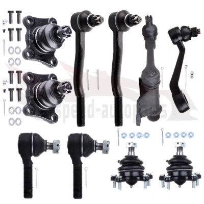 10pcs For 1986-89 Toyota Pickup 4Runner 4WD Front Suspension Ball Joints Tie Rod - Изображение 1 из 4