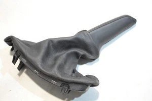 BMW 545I 530I E60 2004-2009 mango freno de estacionamiento de emergencia cuero negro fabricante de equipos originales - Imagen 1 de 11