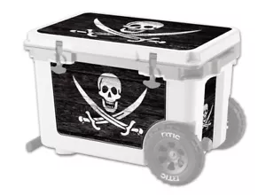 Vinyl Cooler Wrap fits RTIC 52qt WHEELED | Decal Skin L+I - Pirate - Picture 1 of 6