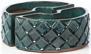 Trellis Round Umbrella Planter Atlantis Blue - Picture 1 of 3