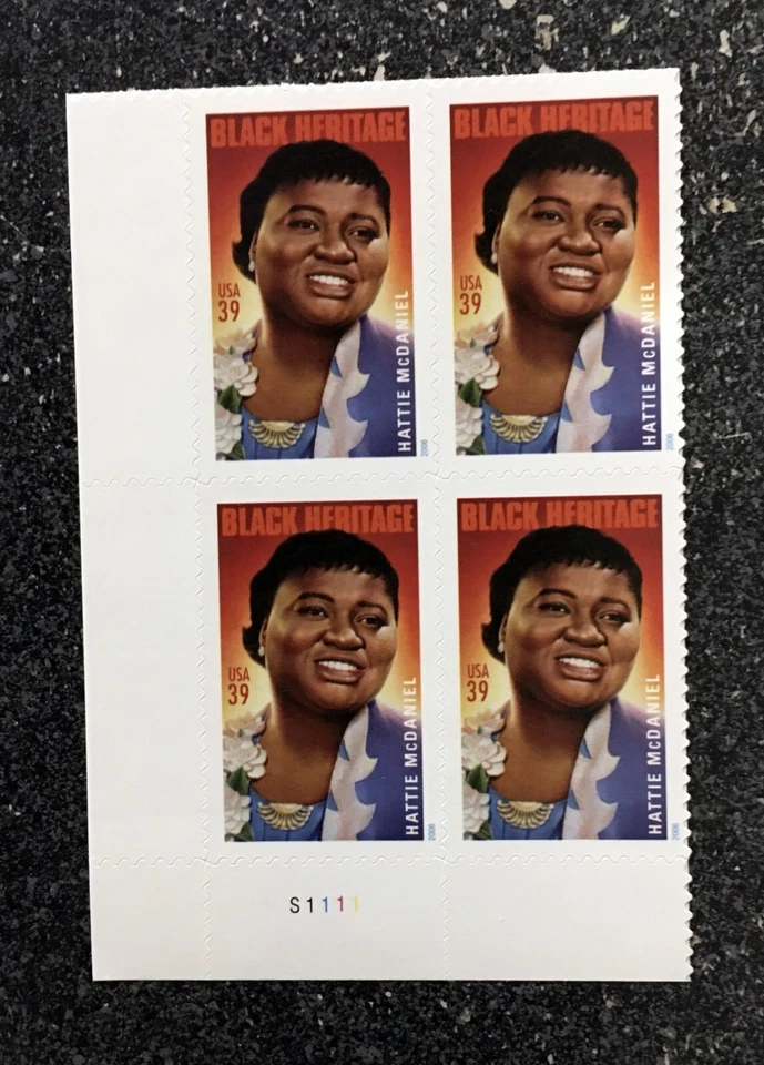 2006USA #3996 39c Hattie McDonald - Black Heritage - Plate Block of 4  Mint - Image 1 of 1