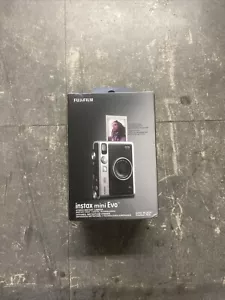 Fujifilm Instax Mini Evo Hybrid Instant Camera (Black)!! - Picture 1 of 4