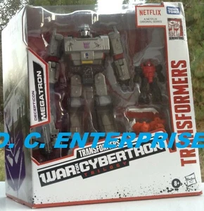 TAKARA TOMY HASBRO TRANSFORMERS WFC NETFLIX MEGATRON PINPOINTER & LIONIZER NIB20 - Picture 1 of 7