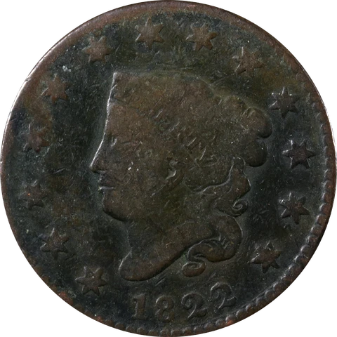1822 Large Cent Great Deals From The Executive Coin Company Cover