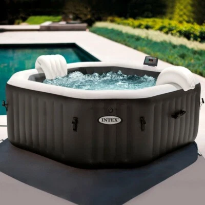 Intex Whirlpool PureSpa Ø 201x71cm Pool Badewanne 4 Personen Whirlwanne Outdoor - Bild 1 von 4