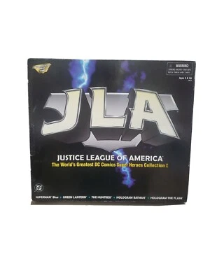 DC SUPER HERO COLLECTION 1 JUSTICE LEAGUE OF AMERICA 5 FIGURE SET  - Image 1 of 4