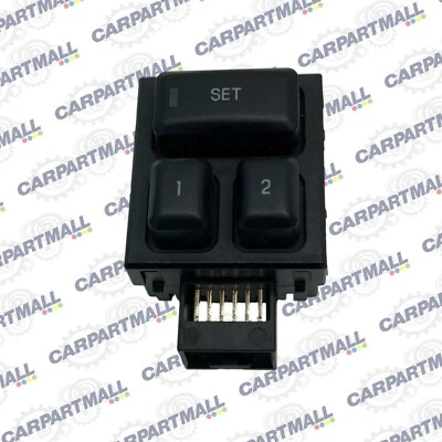Interruptor de control de memoria del asiento de la puerta del conductor delantero izquierdo Lincoln LS 2000 2001 2002 OEM Foto 1 de 4