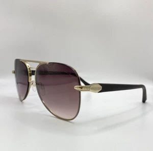 Roberto Cavalli Monteroni 1091 32G Gold Metal Aviator Sunglasses Frame 60-14-140 - Picture 1 of 3