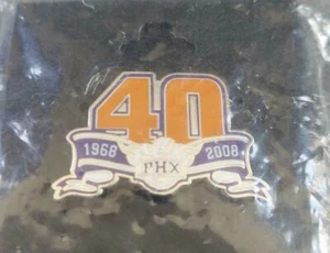 NBA Phoenix Suns 40 1968-2008 PHX Pin Sealed Basketball OOP Great Gift! - Picture 1 of 2