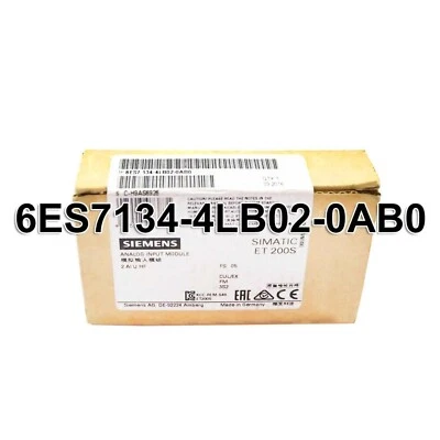 New Siemens 6ES7134-4LB02-0AB0 SIMATIC DP Electronics module 6ES7 134-4LB02-0AB0 - Image 1 of 4