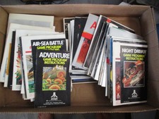 Atari 2600 Game Manuals (Manuals Only, No Games)