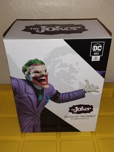 DC DIRECT MCFARLANE JOKER STATUE JOKER DEATH OF THE FAMILY GREG CAPULLO STATUE - Picture 1 of 5