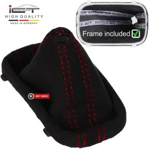 C Schaltsack Alcantara® passend für VW Golf 5 6 Doppelkupplung (z. B. DSG) #02 - Bild 1 von 5