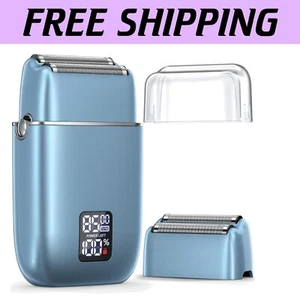 3-Speed Waterproof Electric Razor with Double Floating Blades - USB Rechargeable - Picture 1 of 10