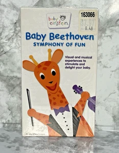 Baby Einstein VHS Baby Beethoven Symphony Of Fun - Disney Educational SEALED - Imagen 1 de 16