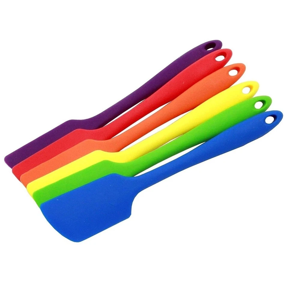 Chef Craft 11" Premium Heat Resistant Silicone Angled Spatula - 10 Color Options - Image 1 of 2