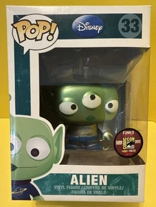 Funko Pop Disney Pixar SDCC 2012 Exclusive LE480 Toy Story Metallic Alien #33 - Picture 1 of 8