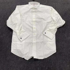 BROOKS BROTHERS Non-Iron Supima Cotton Dress Shirt Men's Size 18-35 - Picture 1 of 8