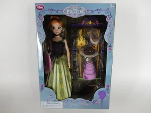 Disney Frozen Princess Anna 11" Deluxe Singing Doll Set Elsa Sister Coronation - Picture 1 of 9