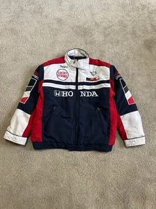 Honda Lucky Strike Racing Jacket Sz L - Picture 1 of 8