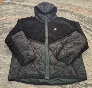 NIKE Heritage Insulated Sherpa Windrunner Herren Jacke 2XL (CU4446 010) - Bild 1 von 10