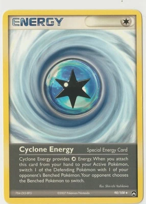 Pokémon Cyclone Energy EX Power Keepers 90/108 Uncommon EN - Image 1 of 2