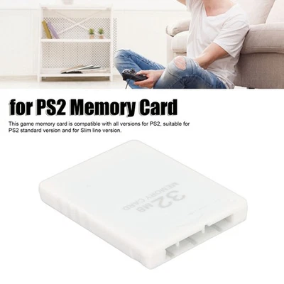 White 32MB Game Memory Card External High Speed Plug And Play Game Console D NEW - Image 1 of 4
