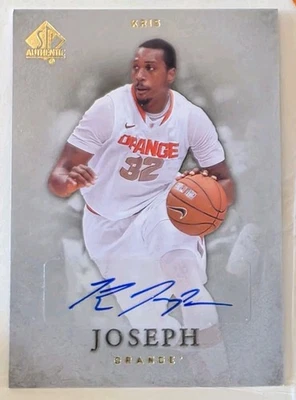 Kris Joseph E Rookie Card 2012-13 SP Authentic Autographs #40  - Image 1 of 2