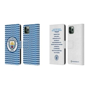 MAN CITY FC WE'RE NOT REALLY HERE ÉTUI COQUE DE LIVRE EN CUIR POUR APPLE iPHONE - Photo 1 sur 8