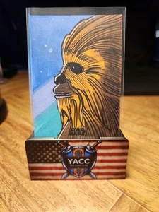 2024 Topps Star Wars High Tek Chewbacca Sketch Card - Picture 1 of 2