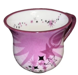 Mary Kay Seminar Tasse 2010 PROJECT SUPERSTAR weiß, lila & schwarze Sterne Tasse_G3 - Bild 1 von 5