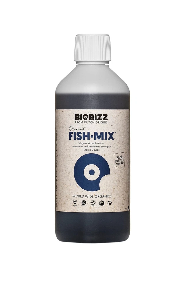 BioBizz Fish-Mix Pflanzensubstrat, Pflanzenwachstumsmittel, 500ml