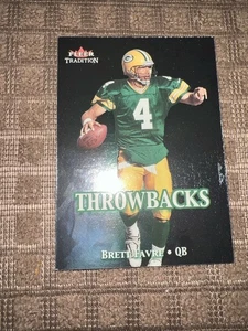 2000 Fleer Traditions Throwbacks #11 tavola favre - Foto 1 di 4